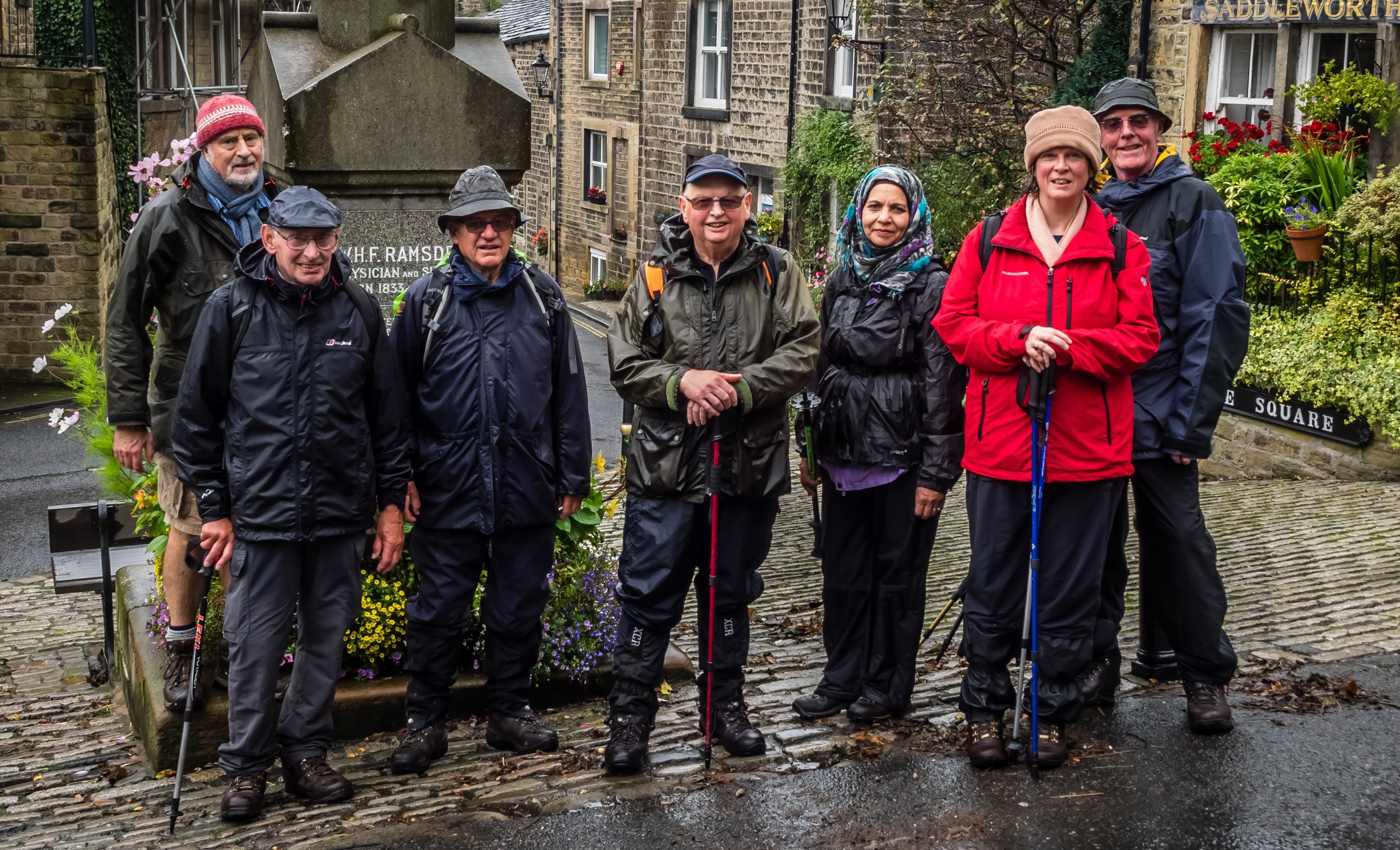 Group at Dobcross, 2017. (c) Geoff Orsler