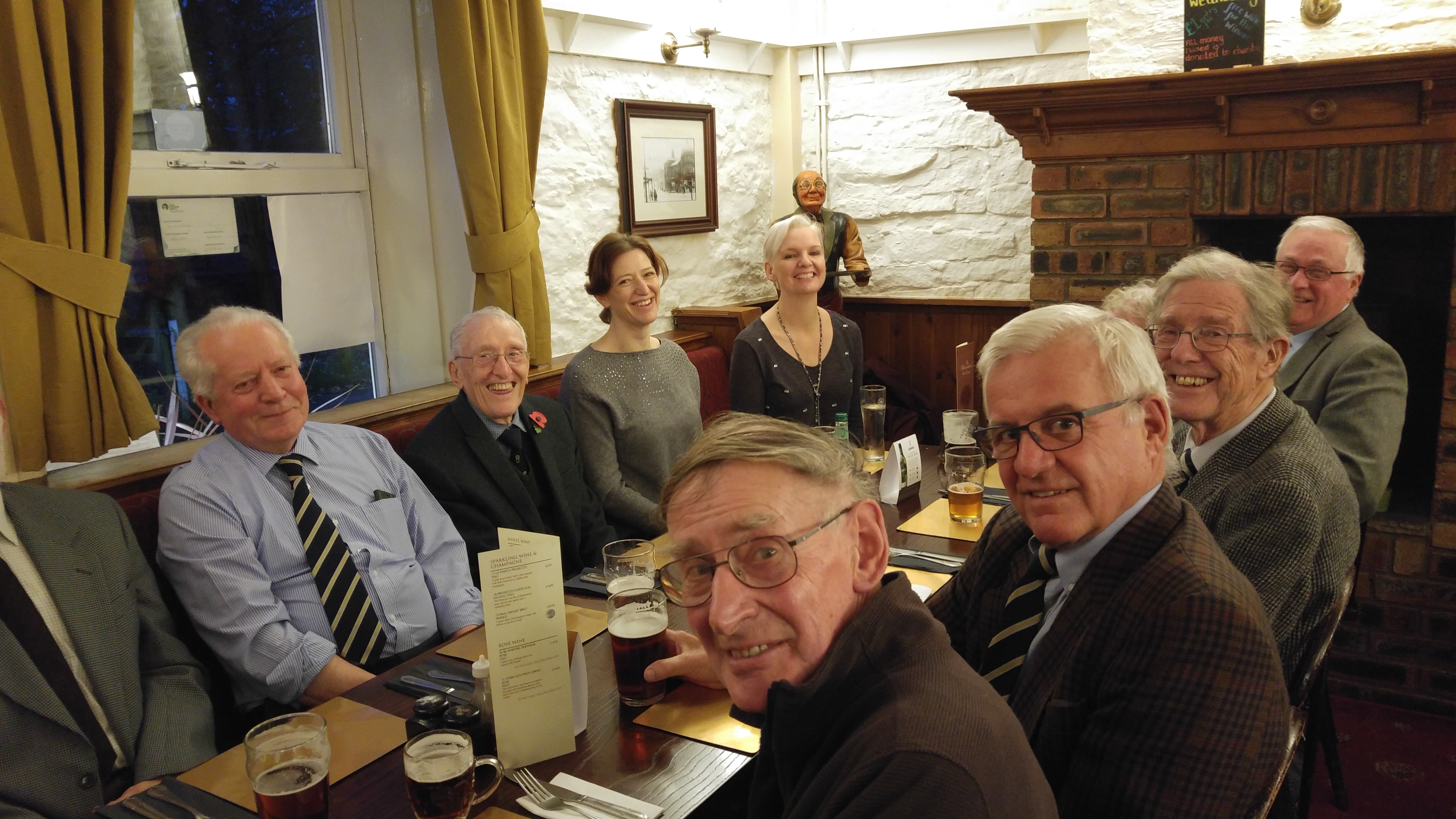 Dining 4th November 2017. (c) John Procter